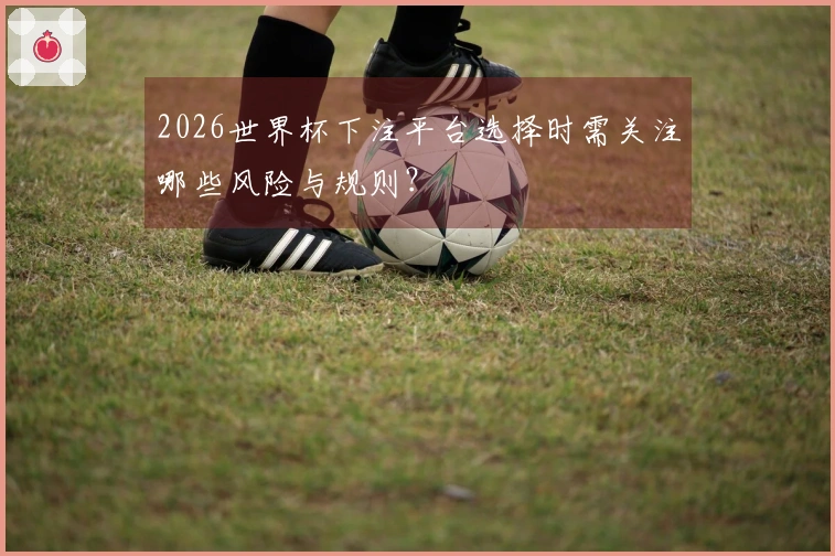 2026世界杯下注平台选择时需关注哪些风险与规则?